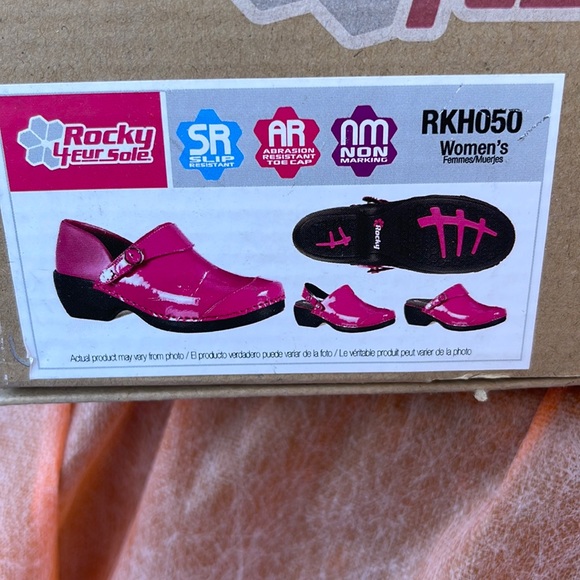 Pink Clogs great fir standing all day non slip - Picture 1 of 3